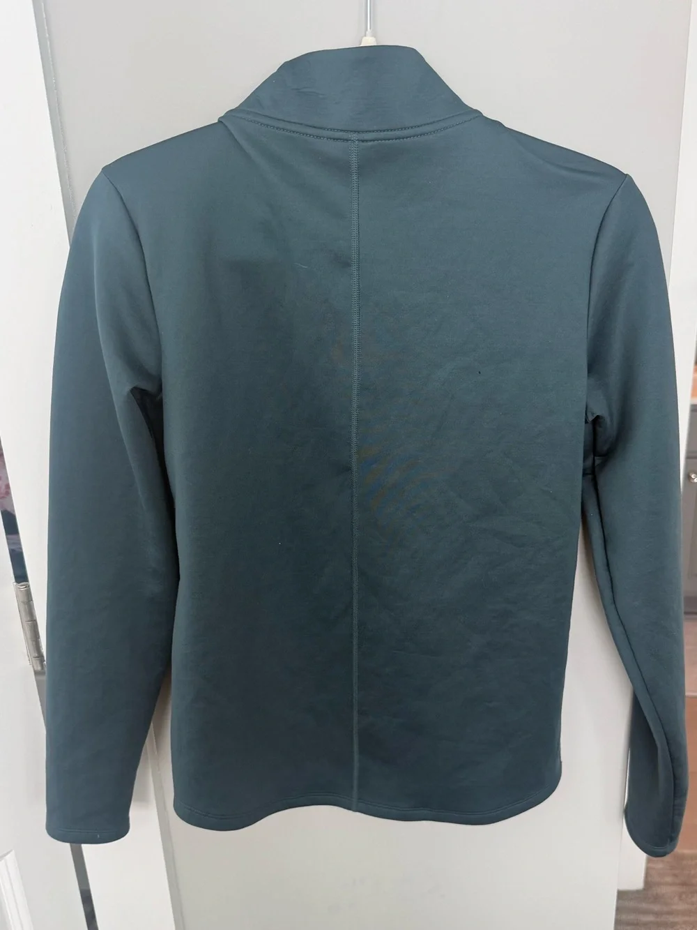 Nike Women's Quarter-Zip Pullover — Teal Blue-Green